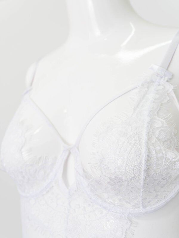 White Lace Teddy