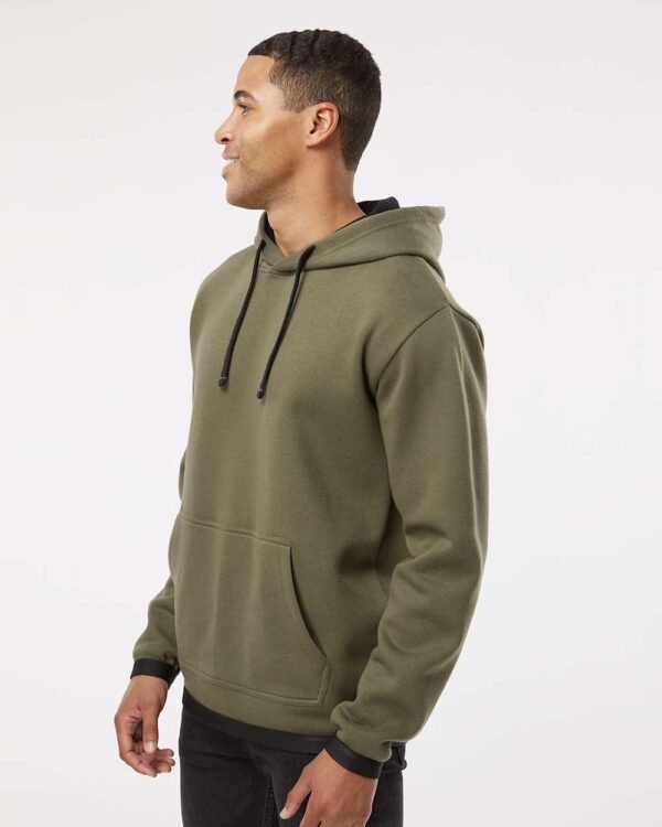 LAT Men Statement fleece hoodie Premium Cotton Menswear - Image 5
