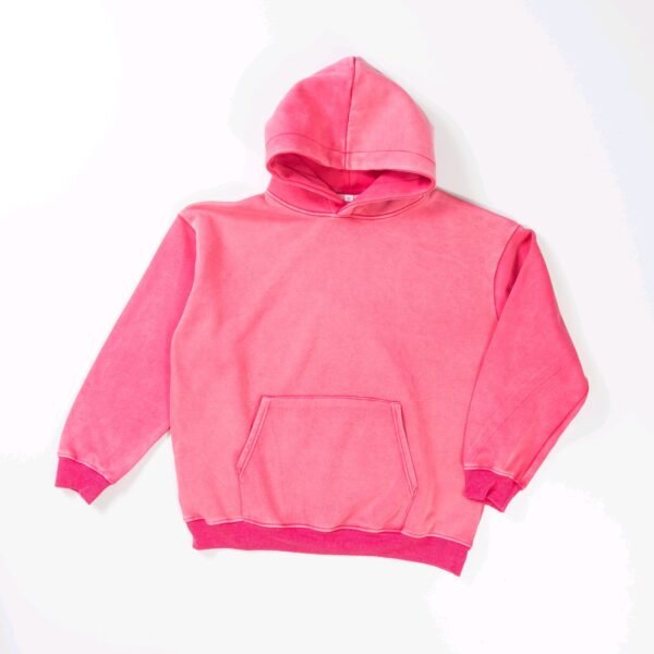 HIGH LEVEL HL Menswear Stone washed hoodie 360gsm - Black, Pink, Sage Green - regular fit true to size Casual Cotton - Image 10