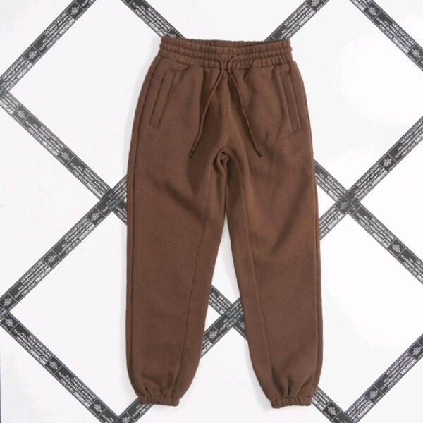 HIGH LEVEL Menswear jogger pants bottom premium cotton fleece - Image 5