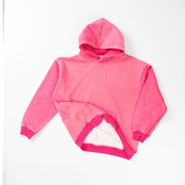 HIGH LEVEL HL Menswear Stone washed hoodie 360gsm - Black, Pink, Sage Green - regular fit true to size Casual Cotton - Image 11