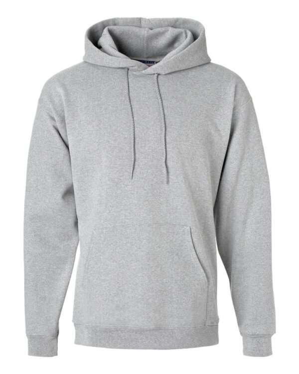 Hanes Men's Ultimate Cotton Heavyweight Pullover Hoodie Sweatshirt, Light Steel, Small Fleece Menswear - Image 2