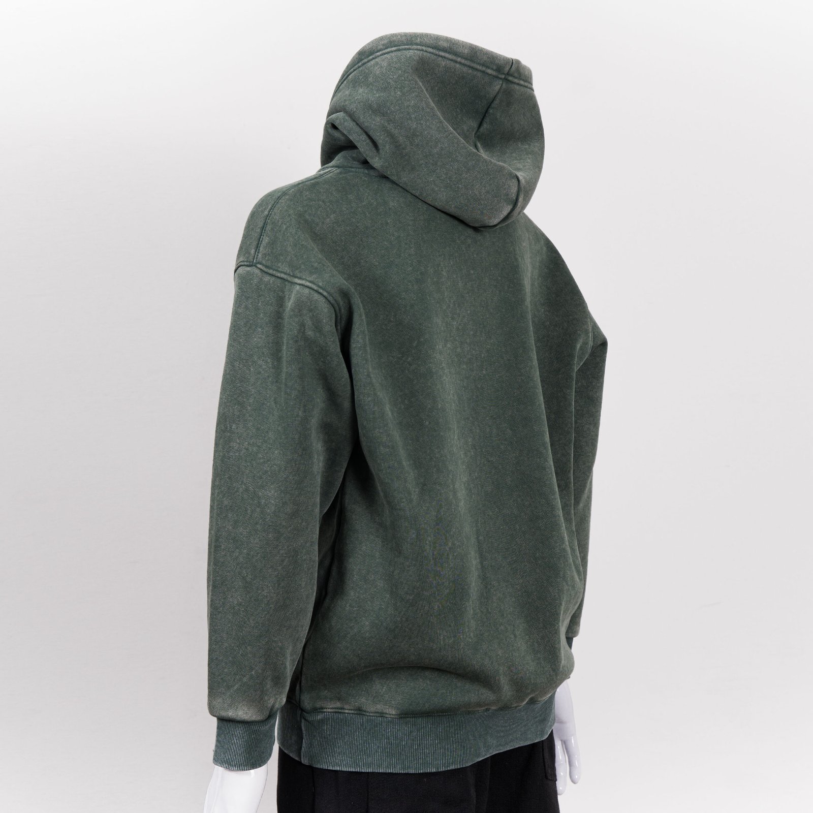 HIGH LEVEL HL Menswear Stone washed hoodie 360gsm - Black, Pink, Green, Tan, Navy, Grey - regular fit true to size Casual Cotton - Image 16