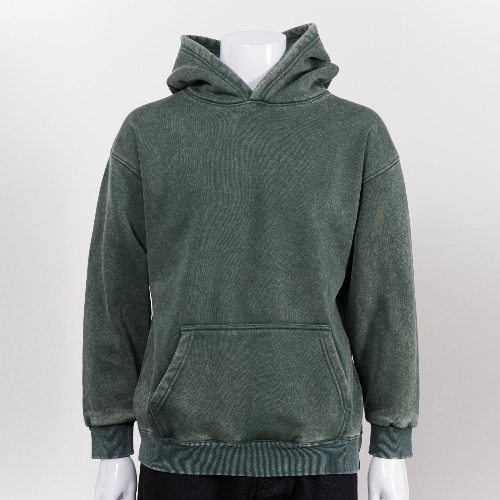 HIGH LEVEL HL Menswear Stone washed hoodie 360gsm - Black, Pink, Green, Tan, Navy, Grey - regular fit true to size Casual Cotton - Image 13