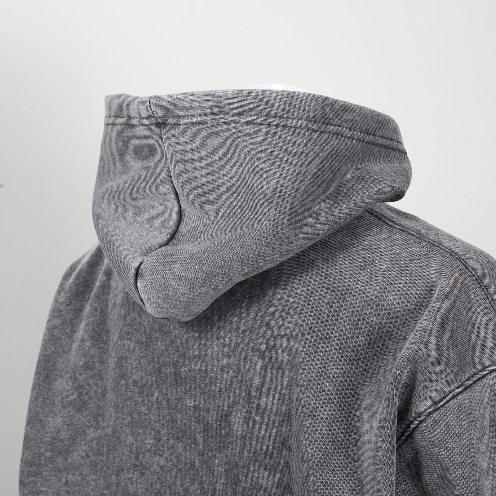 HIGH LEVEL HL Menswear Stone washed hoodie 360gsm - Black, Pink, Green, Tan, Navy, Grey - regular fit true to size Casual Cotton - Image 25