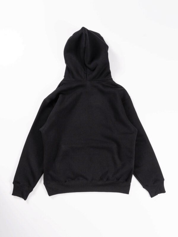 HIGH LEVEL HL - BLACK - Premium Heavyweight SLIM FIT Hoodie 400 gsm (11.80 oz) Slimmer fit soft thick Stylish Menswear Man - Image 3