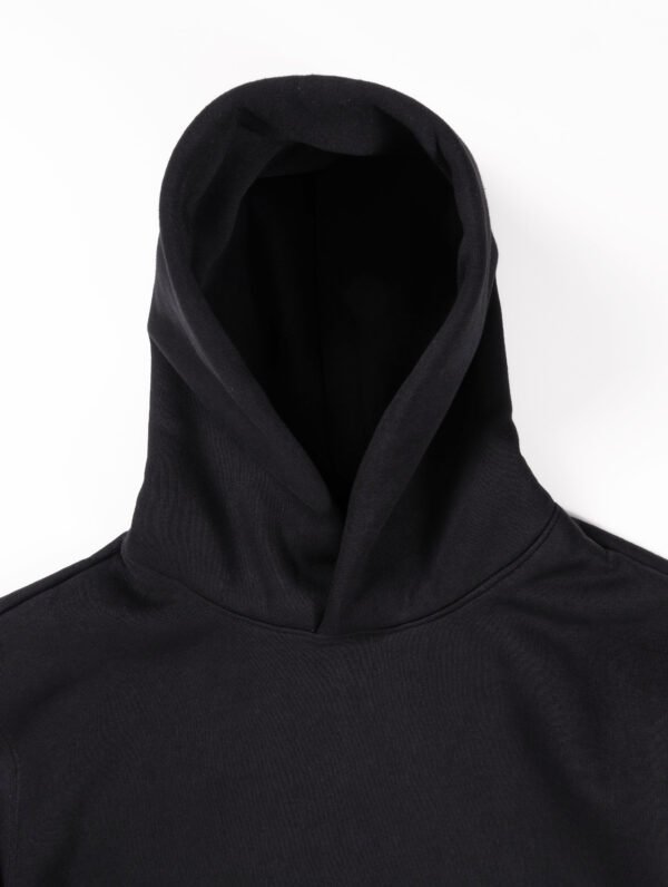 HIGH LEVEL HL - BLACK - Premium Heavyweight SLIM FIT Hoodie 400 gsm (11.80 oz) Slimmer fit soft thick Stylish Menswear Man - Image 2