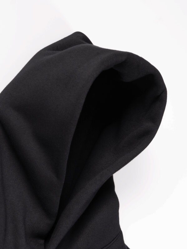 HIGH LEVEL HL - BLACK - Premium Heavyweight SLIM FIT Hoodie 400 gsm (11.80 oz) Slimmer fit soft thick Stylish Menswear Man - Image 5