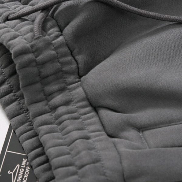 HIGH LEVEL Menswear jogger pants bottom premium cotton fleece - Image 3