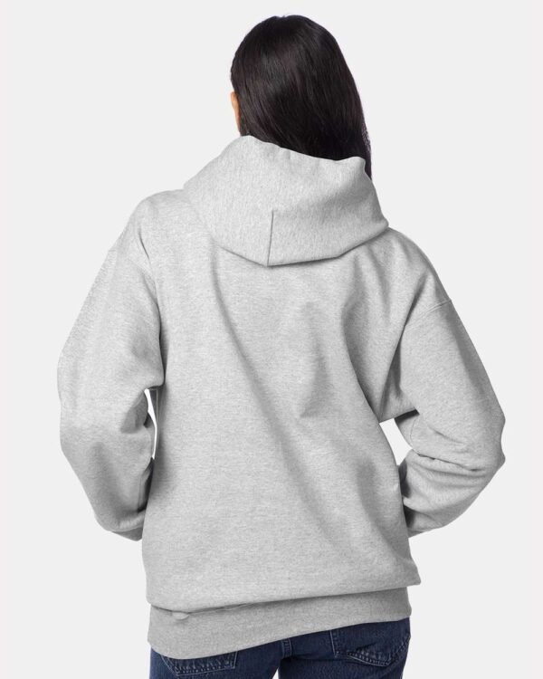Hanes Men's Ultimate Cotton Heavyweight Pullover Hoodie Sweatshirt, Light Steel, Small Fleece Menswear - Image 7