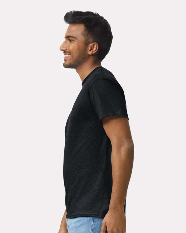 Gildan Ultra Cotton T-Shirt 2000 - Men's Tshirt Casual Heavyweight Basic - Black, White, Tan, Prairie Dust or Safety Pink - Image 6