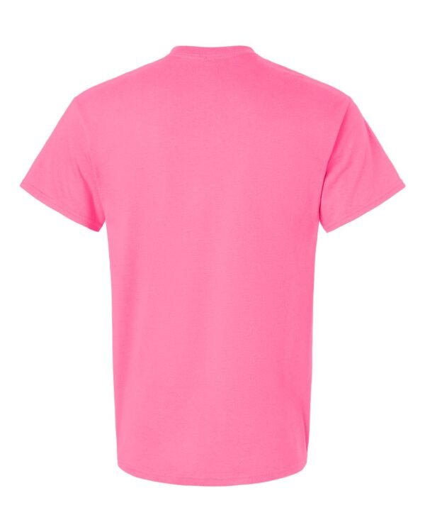 Gildan Ultra Cotton T-Shirt 2000 - Men's Tshirt Casual Heavyweight Basic - Black, White, Tan, Prairie Dust or Safety Pink - Image 22