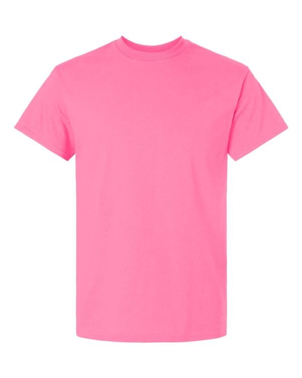 Gildan Ultra Cotton T-Shirt 2000 - Men's Tshirt Casual Heavyweight Basic - Black, White, Tan, Prairie Dust or Safety Pink - Image 24