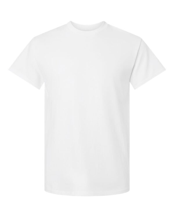 Gildan Ultra Cotton T-Shirt 2000 - Men's Tshirt Casual Heavyweight Basic - Black, White, Tan, Prairie Dust or Safety Pink - Image 18