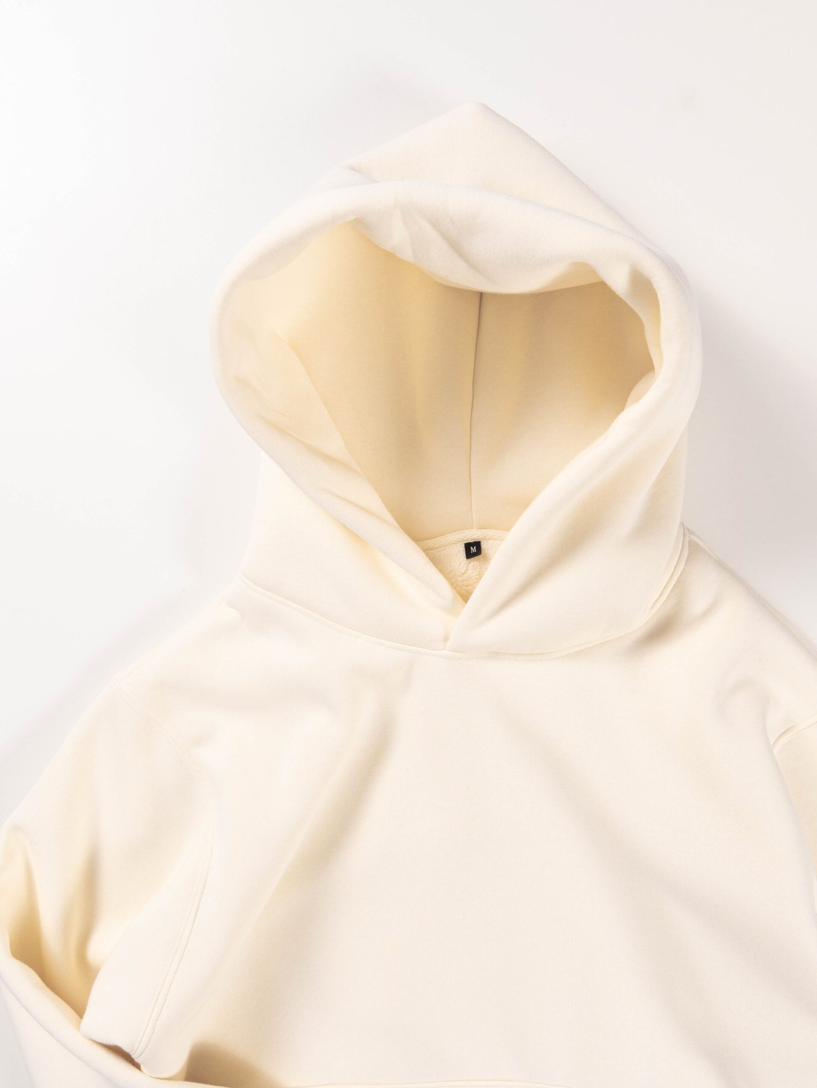 High Level HL - Premium Heavyweight Hoodie 400gsm (11.80 oz) soft - Oversized, Regular or Slim fit - Black, Forest Green, Cream, Brown, Charcoal Grey, Navy - Image 3