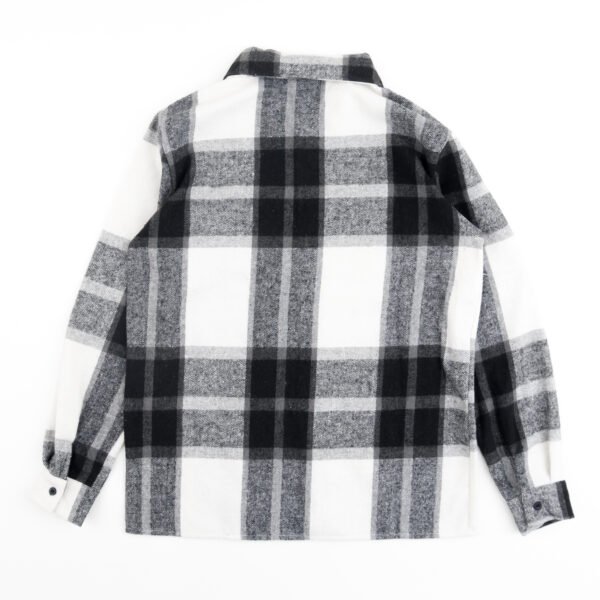 Men's Flannel Plaid Shirt - Casual Men's Wear, Comfortable Fit, Versatile Style, Ideal for Everyday Wear - Menswear - Image 4