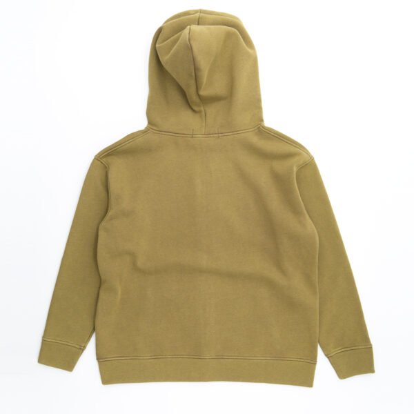 High Level HL Two-way Zip-up Hoodie Stone Washed Vintage Men Long sleeves Pink, Grey, Caramel, Sage zip-up front double zipper Stonewashed Plush - Image 3