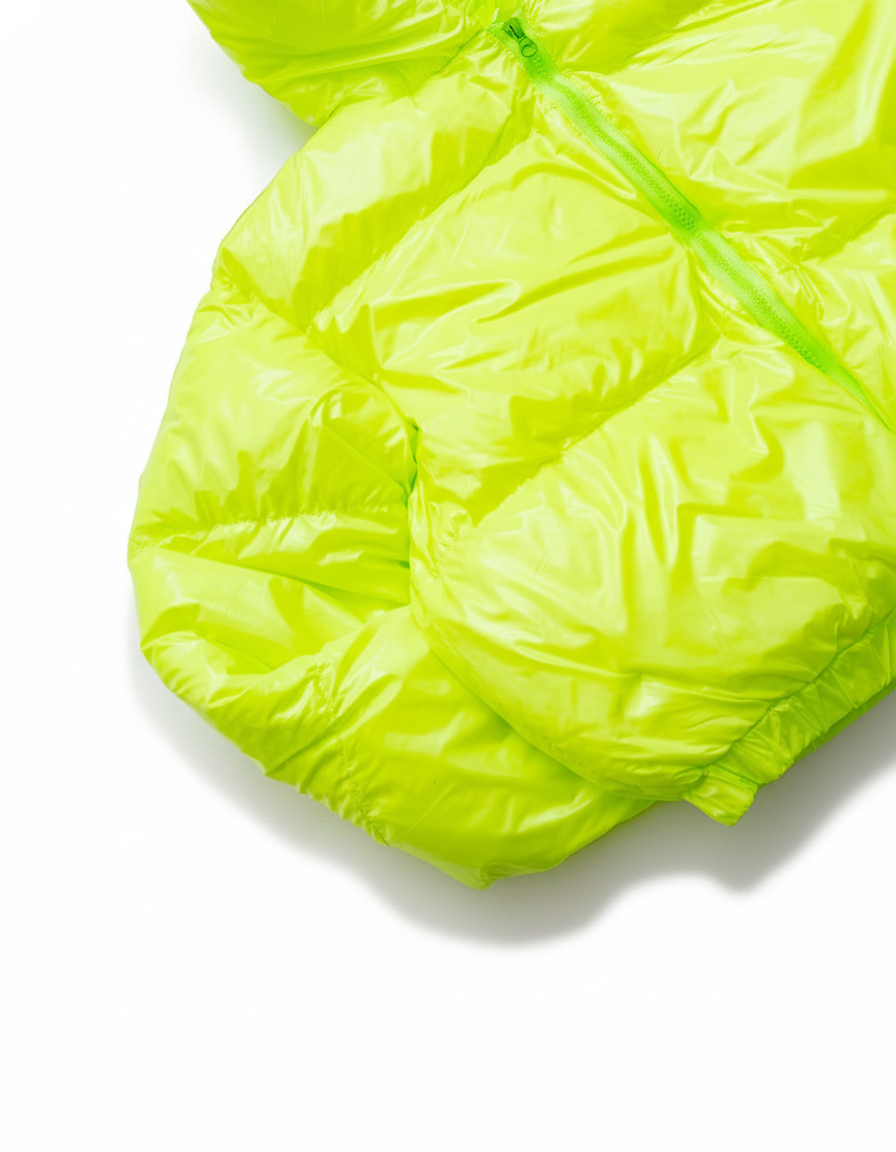 Women Hooded Cropped Puffer Jackets Fabric Long Sleeve Winter Womenswear Coats Comfortable Everyday - Image 7